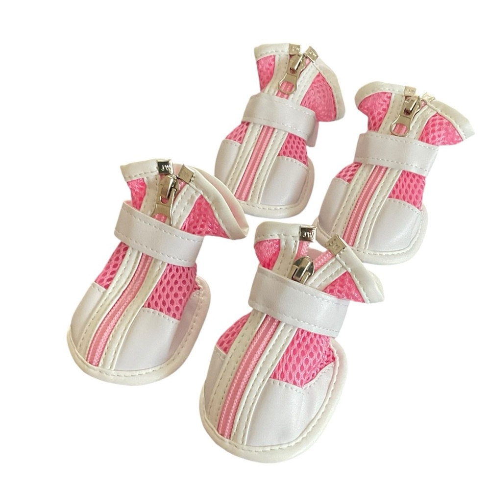 Pet Dog Boots 4Pcs Warm Winter Puppy Shoes Protective Anti-slip SIZE 5 NWOT